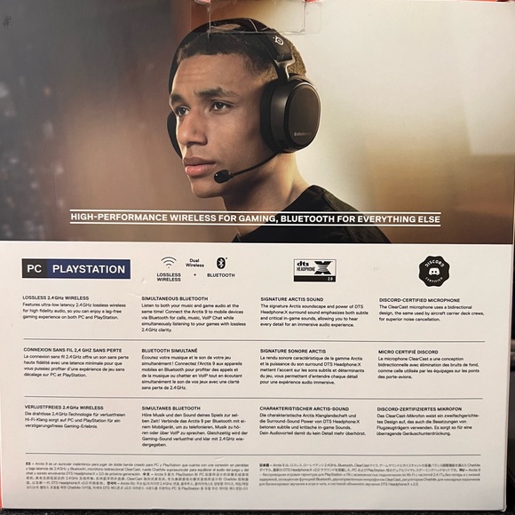 Steelseries Arctis 9 Wireless headset - Picture 6 of 6